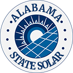 Alabama State Solar logo.